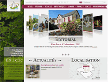 Tablet Screenshot of mairie-plesse.fr